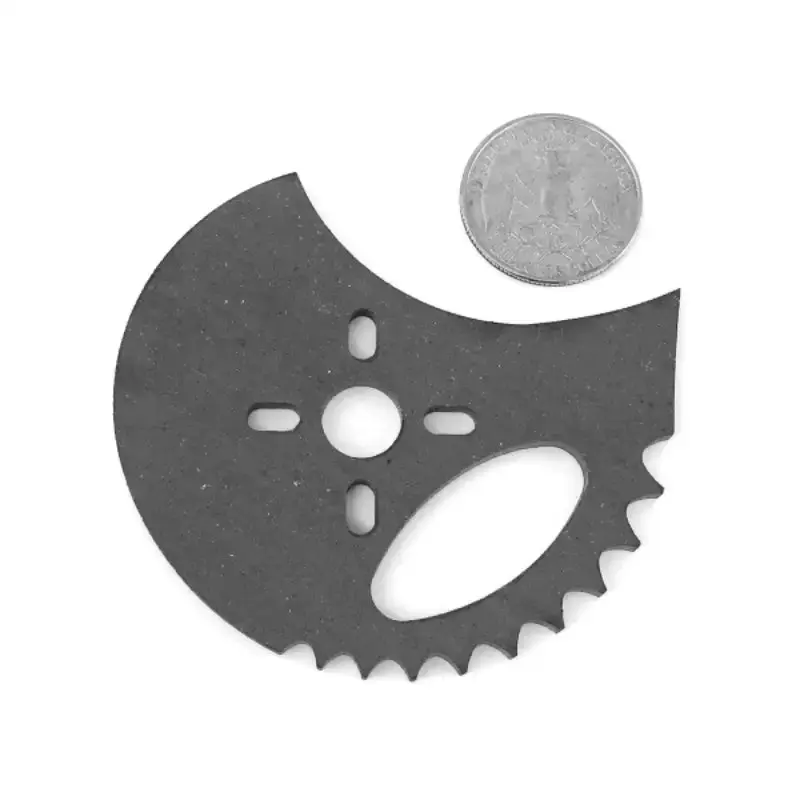 FingerTech 3.5" x 3mm Asymmetric Titanium Disc