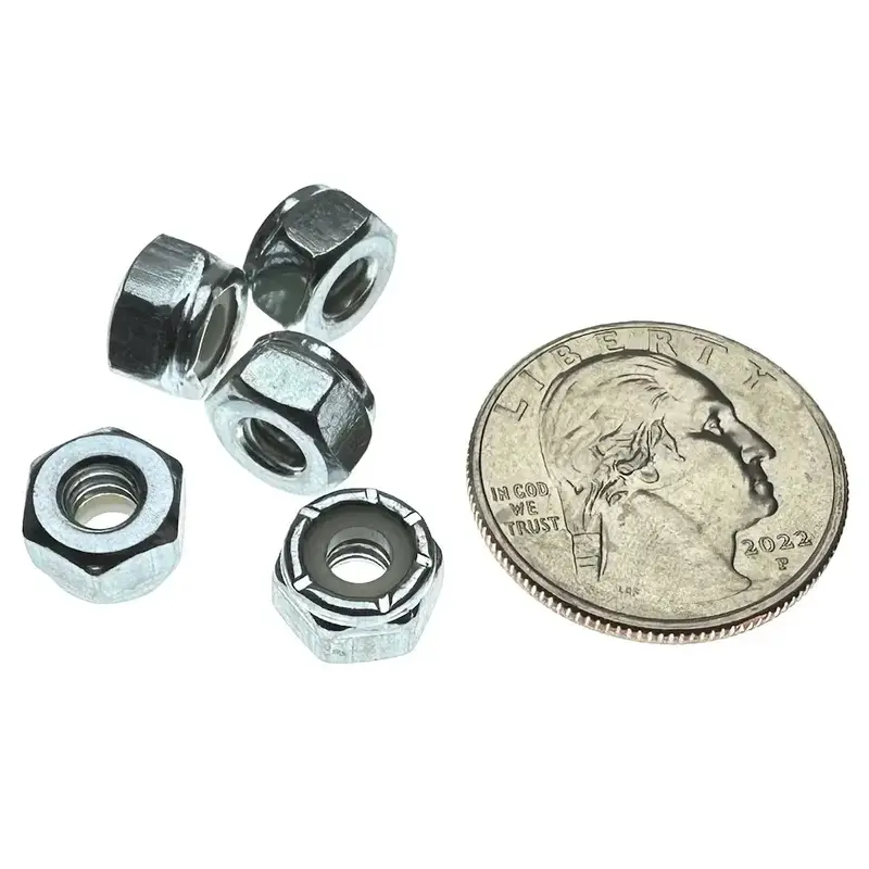 Fingertech 8-32 Nylon Locking Nut (5pcs)