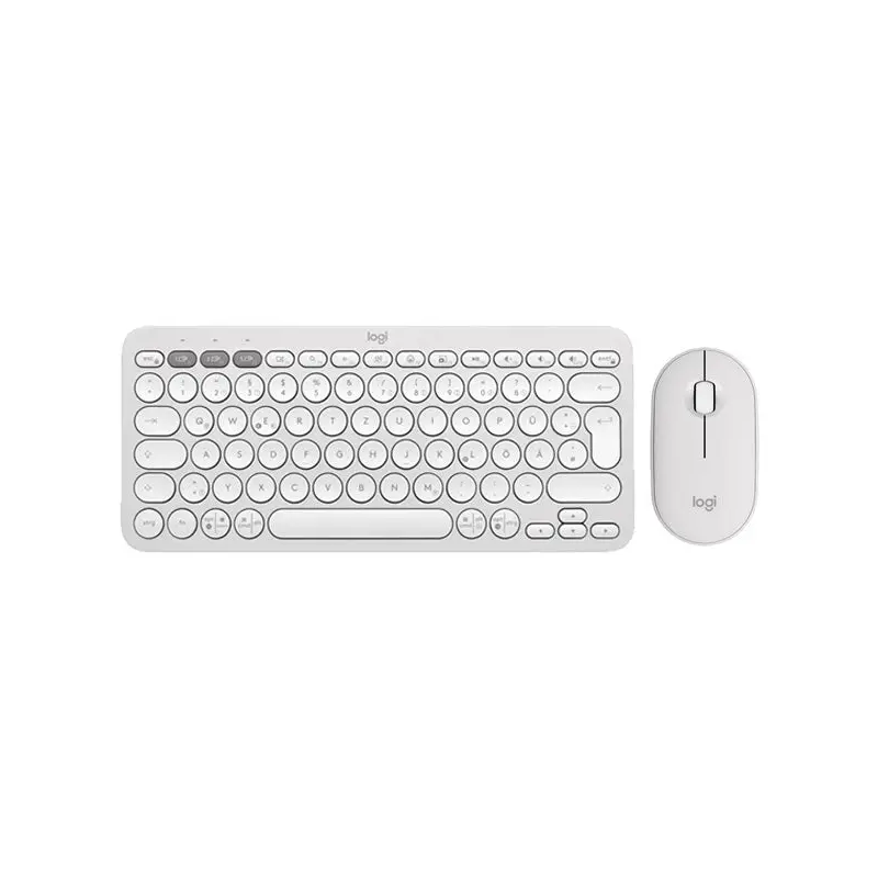 Logitech Pebble 2 Combo Wireless Keyboard and Mouse White
