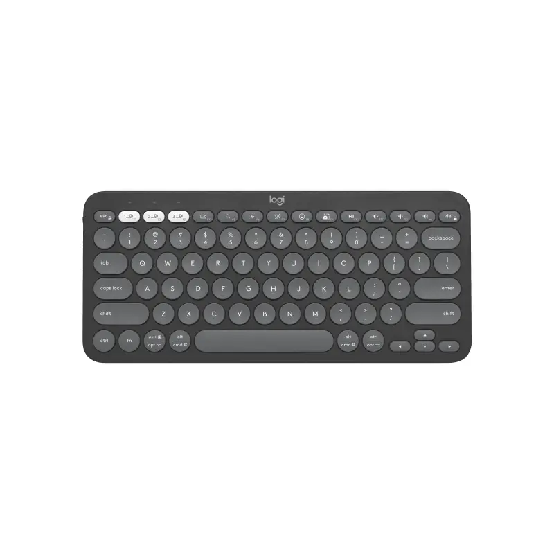 Logitech Pebble Keys 2 K380s Bluetooth Keyboard - Graphite