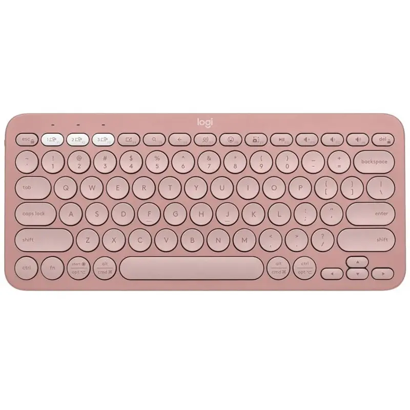 Logitech Pebble Keys 2 K380s Bluetooth Keyboard - Rose