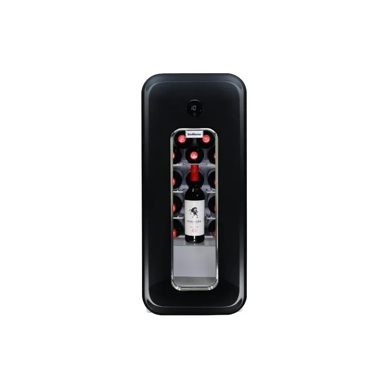 Snomaster VT-19RB Wine Cooler - Black
