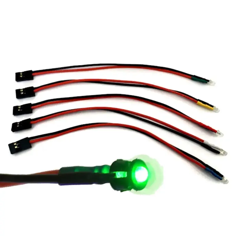 FingerTech Power LED w/ Clip - Green