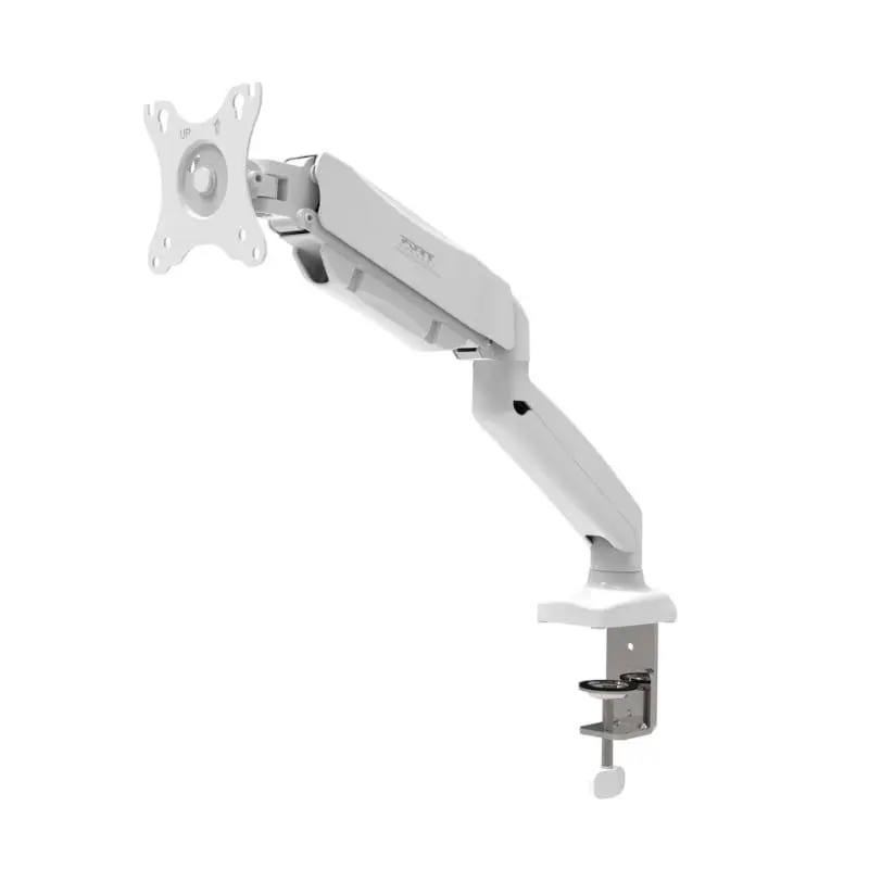 PORT Monitor Arm VESA Single Screen  White