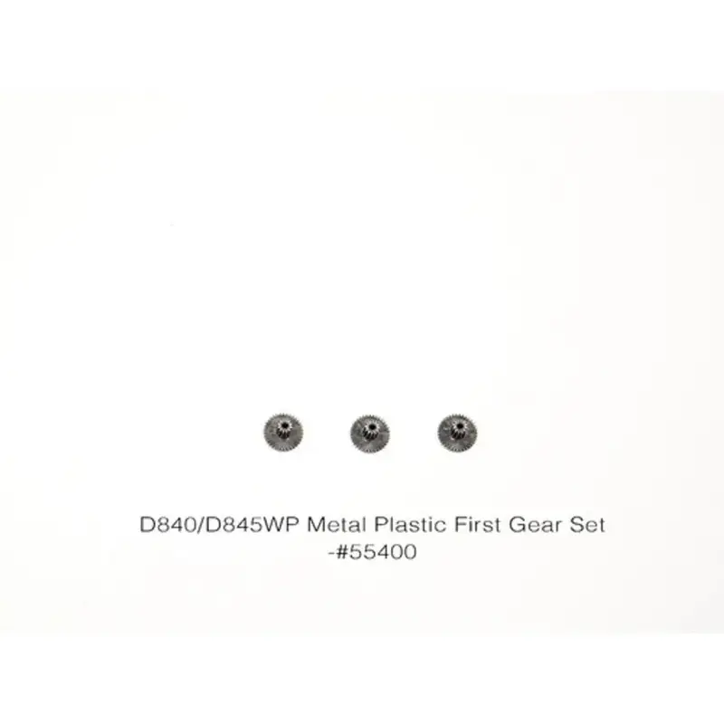 Hitec D840/845WP MP 1st Gear Set (3 pieces)