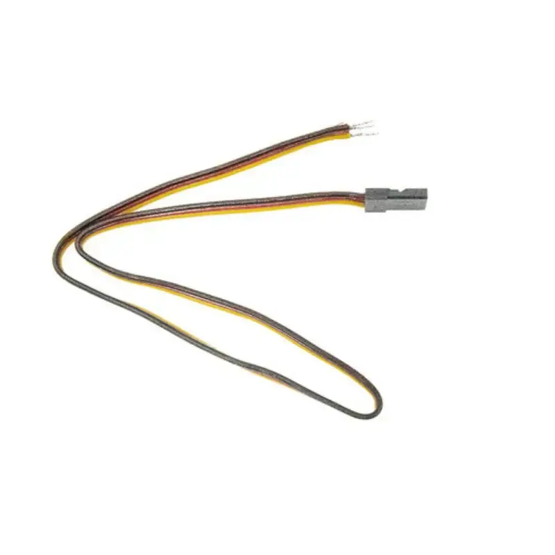 Hitec Male Servo Connector w/ Heavy Gauge Wire, Gold Pins