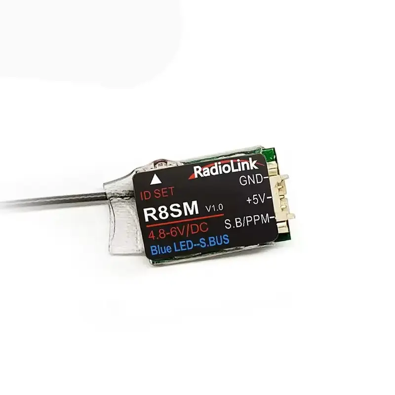 RadioLink R8SM Super Mini 8ch Receiver for T8FB/T8S Transmitter