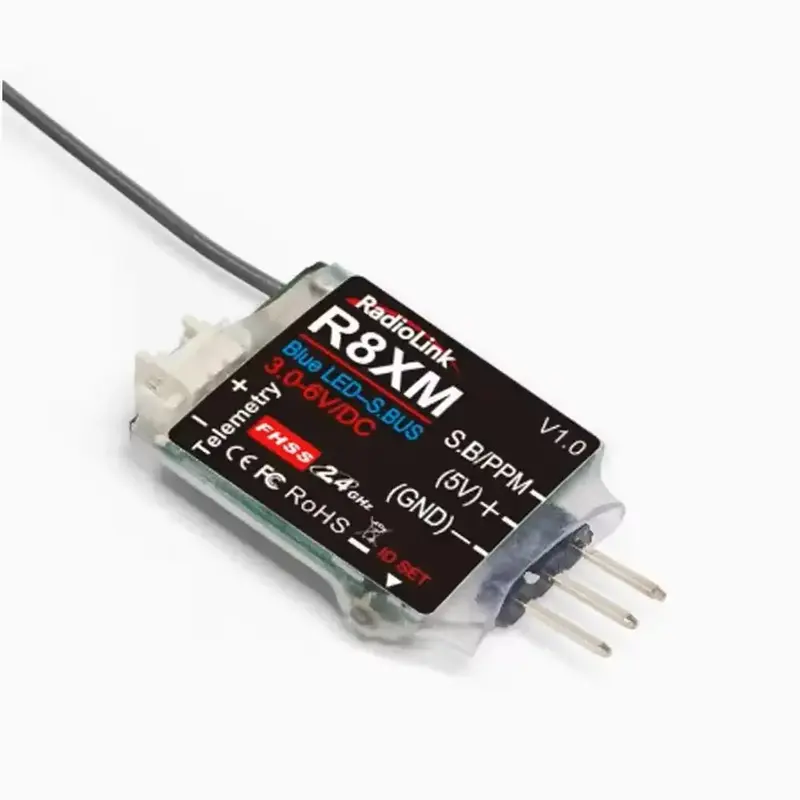 RadioLink R8XM Receiver for T8FB/T8S Transmitter