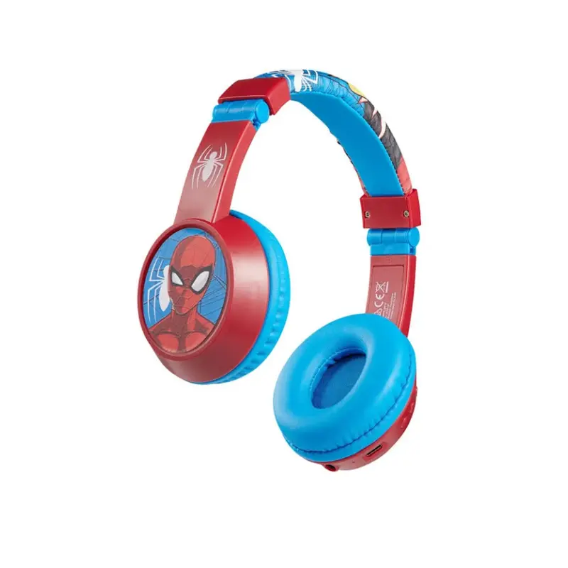 Volkano Spiderman Padded Bluetooth Headphones -MV-9938