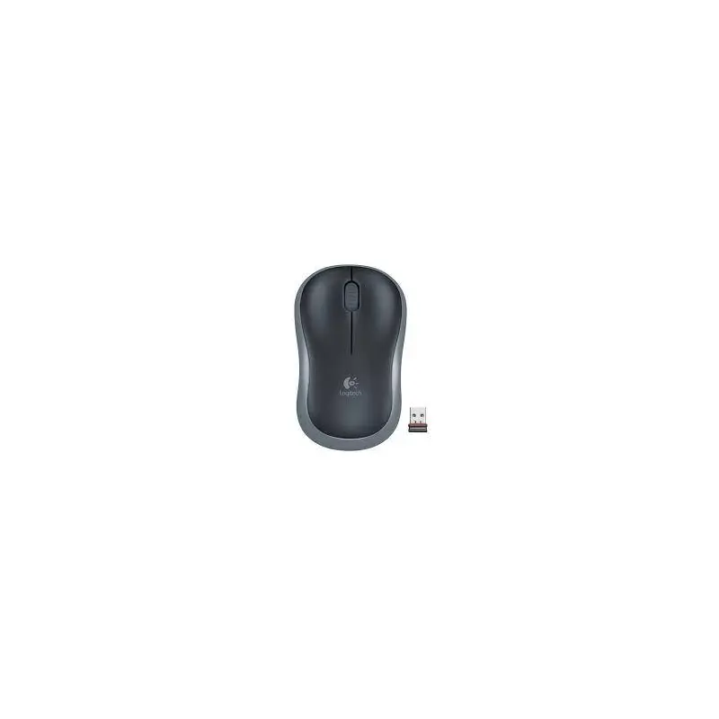 Logitech M185 Wireless Mouse - Black/Grey