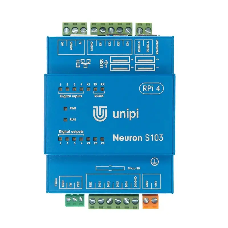 Unipi Neuron S103 (RPi4 4GB RAM)
