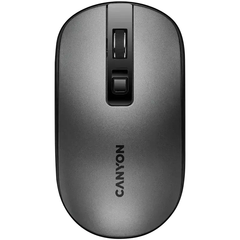 Canyon MW-18 Wireless Rechargeable Optical Mouse Dark Grey