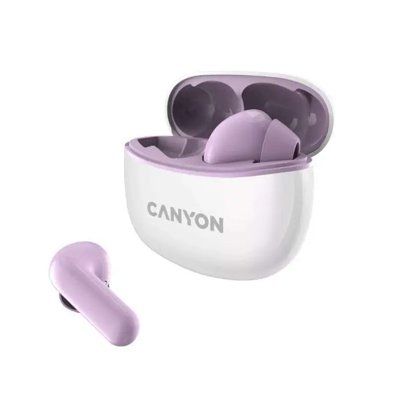 Canyon TWS-5 Wireless Earbuds Purple