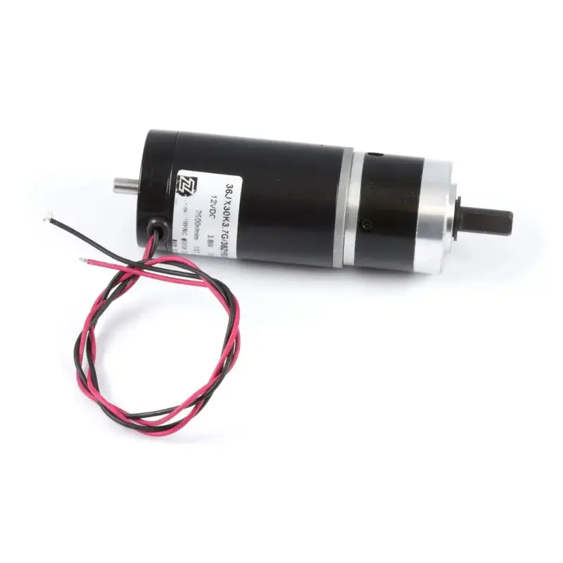 Phidgets 12V/0.5Kg-Cm/670rpm 3.7:1 DC Gear Motor