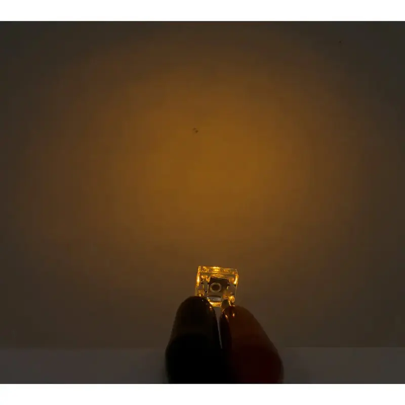 Phidgets 5mm 4 Chip Super Flux Yellow (Bag of 5)