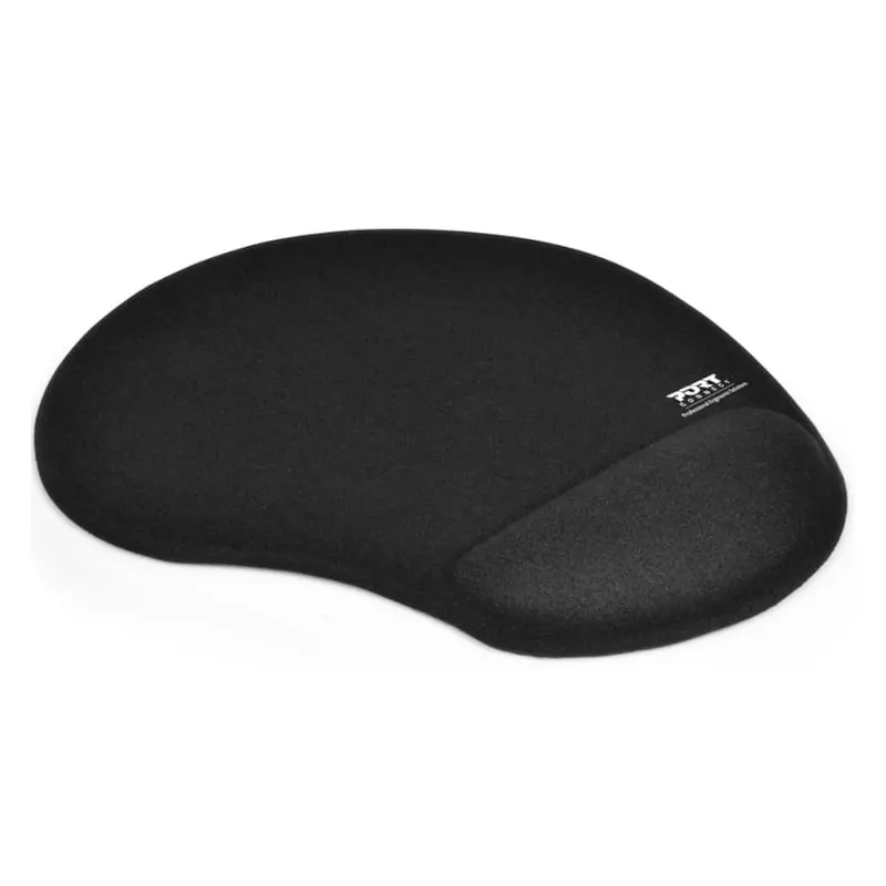 PORT Ergonomic Gel Mouse Pad Black - 900717