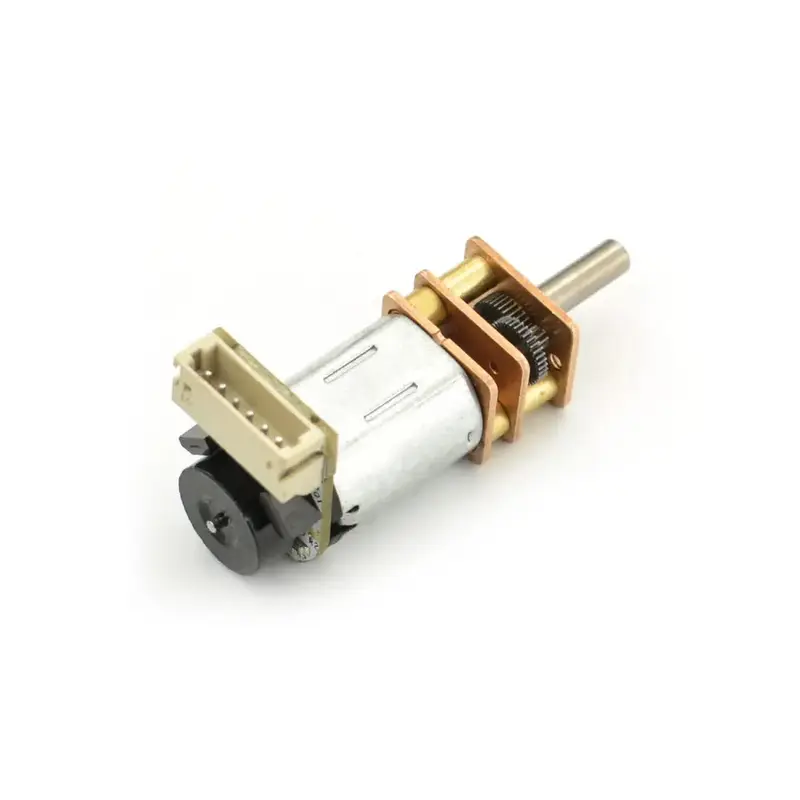 DFRobot Micro Metal Geared Motor w/Encoder 6V 41rpm 380:1