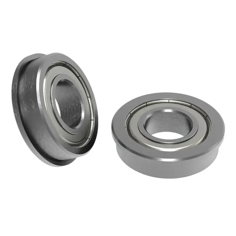 ServoCity 1601 Series Flanged Ball Bearing (1/2" ID x 1 1/8" OD, 5/16" Thickness) - 2 Pack