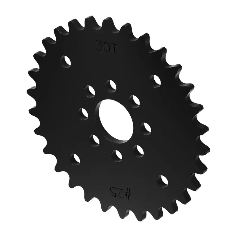 ServoCity #25 Pitch Acetal Hub-Mount Sprocket (14mm Bore, 30 Tooth)