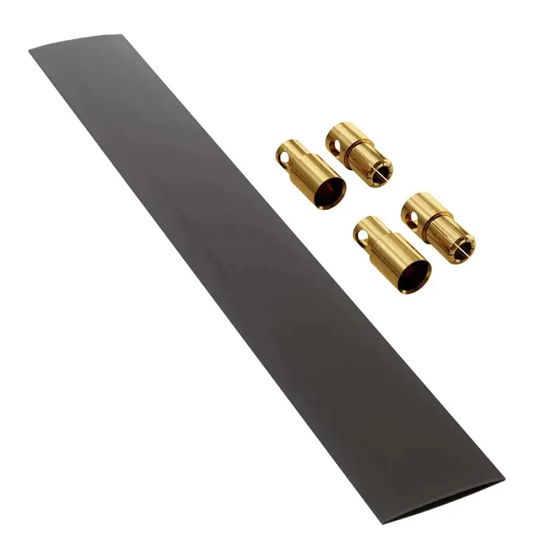 ServoCity 6mm Bullet Connector Pack (Male x 2, Female x 2)