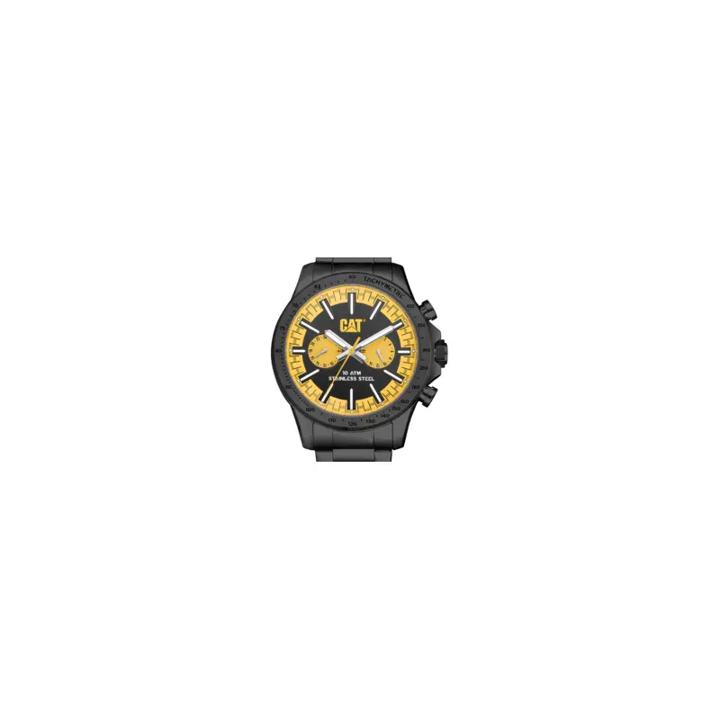 CAT AD.169.16.131 Boston Multi Watch - Black/Yellow