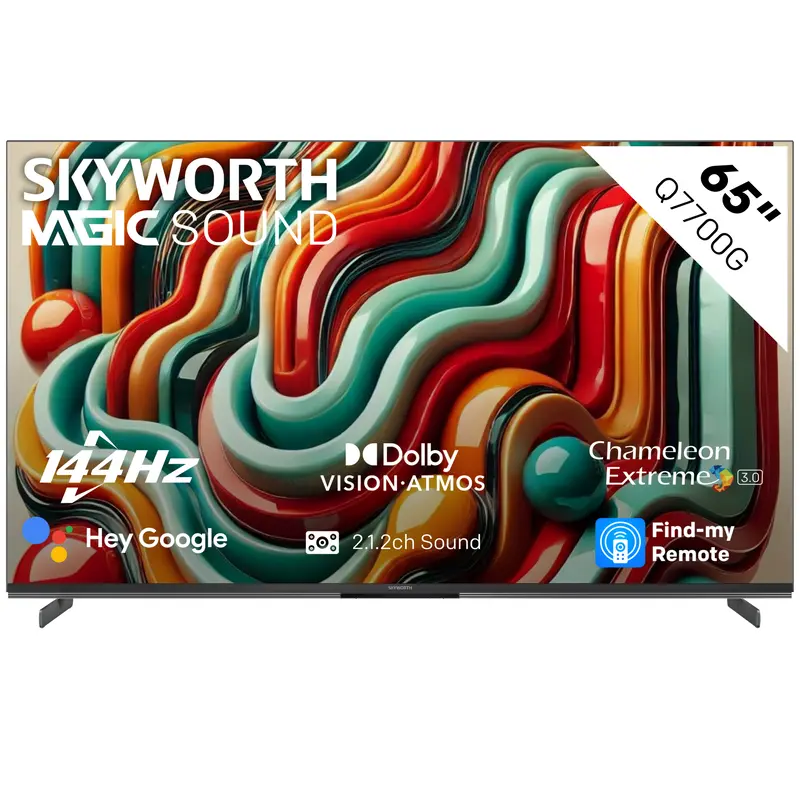 Skyworth 65Q7700G QLED Google 4K LED TV - 65"