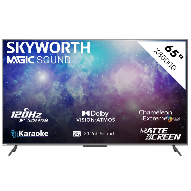 Skyworth 65X8500G Mini LED Google TV - 65"
