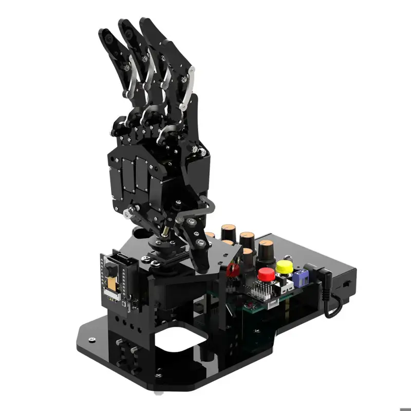uHand UNO Open Source AI Bionic Robot Hand Support Somatosensory Control, Arduino Programming (Starter Kit - Left Hand)