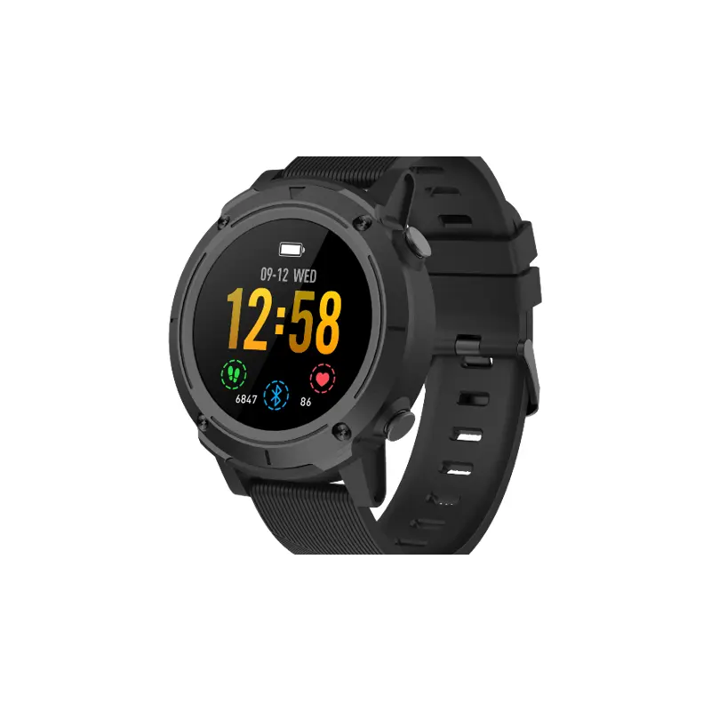 Volkano Active Tech Alpha PLUS Series Smart Watch - VK-5067-BK