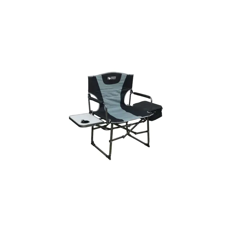 Born Free Directors Chair - Grey/Black