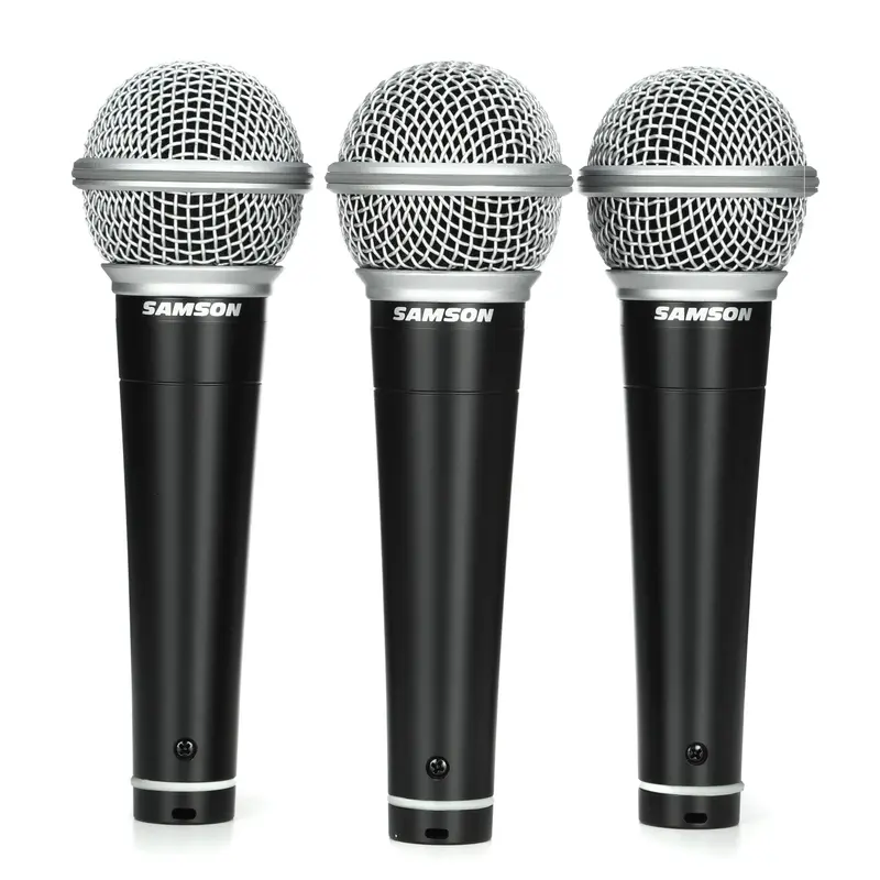 Samson RR21  Dynamic Vocal Microphone 3-Pack
