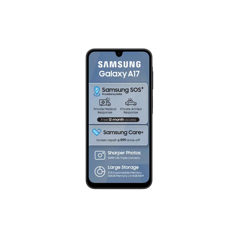 Samsung Galaxy A17 - Black