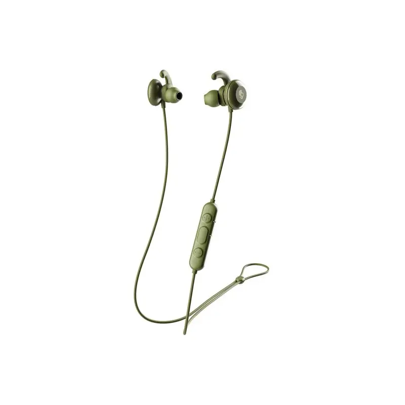 Skullcandy Method Active Wireless Bluetooth Sports Earphones Moss, Olive & Yellow -  S2NCW-M687