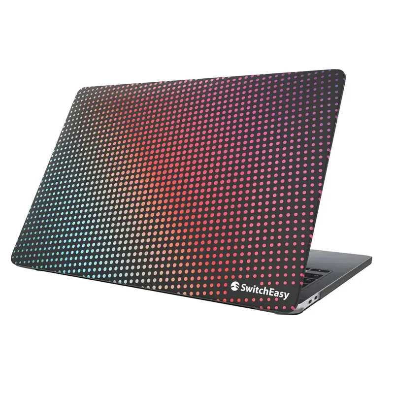 SwitchEasy Dots Protective Case MacBook Pro 13" 2020~2016 (2020, M1, Intel) - Rainbow