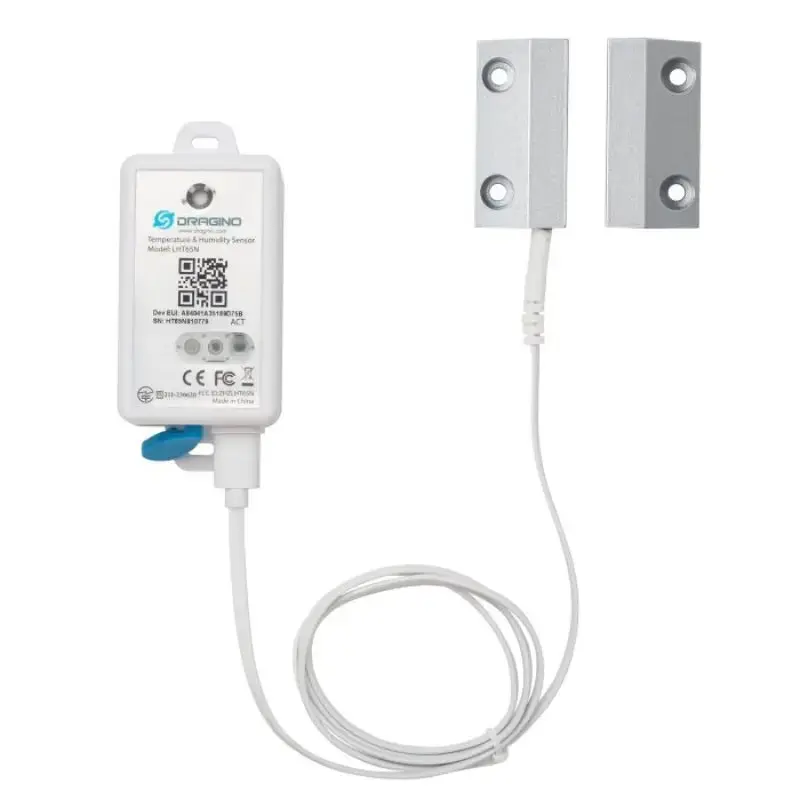 Dragino LHT65N-DC LoRaWAN Door Sensor supports Open Alarm Feature (2400mAh / US915)