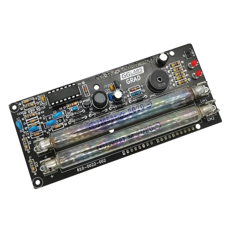 High Sensitivity Radiation Sensor for Arduino w/ Dual Geiger Mller Tubes