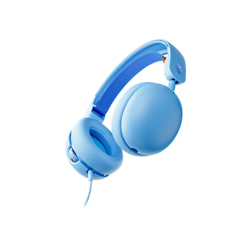 SkullCandy Grom Wired Over-Ear Headphones with Microphone Blue - S6KAY-R740