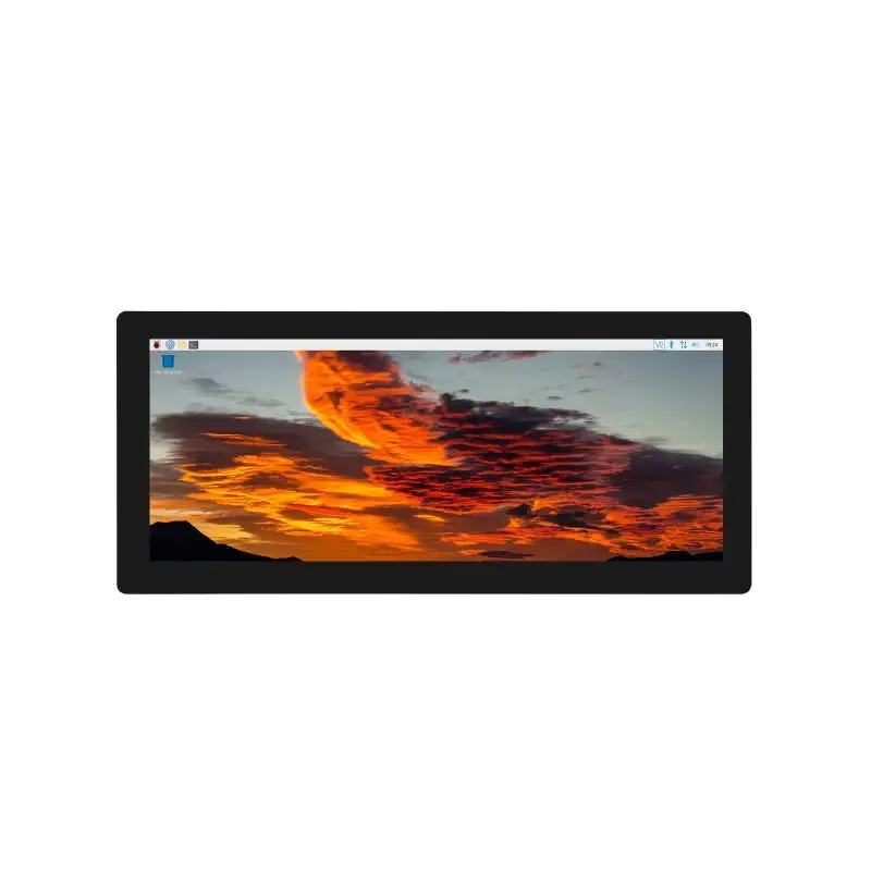 12.3in Capacitive Touch Screen LCD, 1920720, HDMI, IPS, Toughened Glass (US)