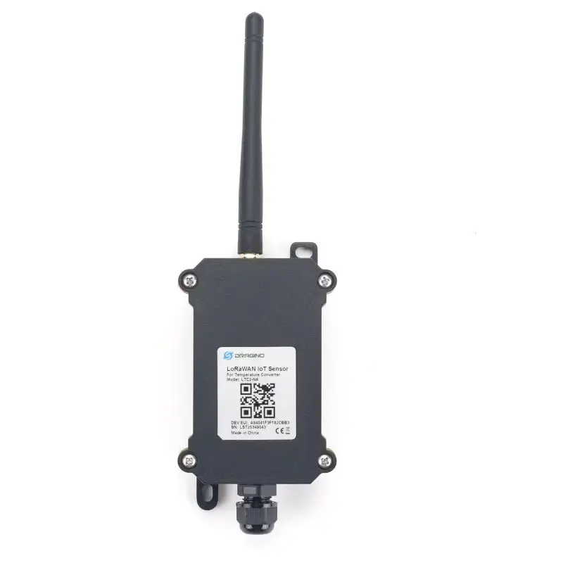 Dragino LTC2-NA LoRaWAN Temperature Transmitter for PT100 (8500mAh Li/SOCl2 / US915)