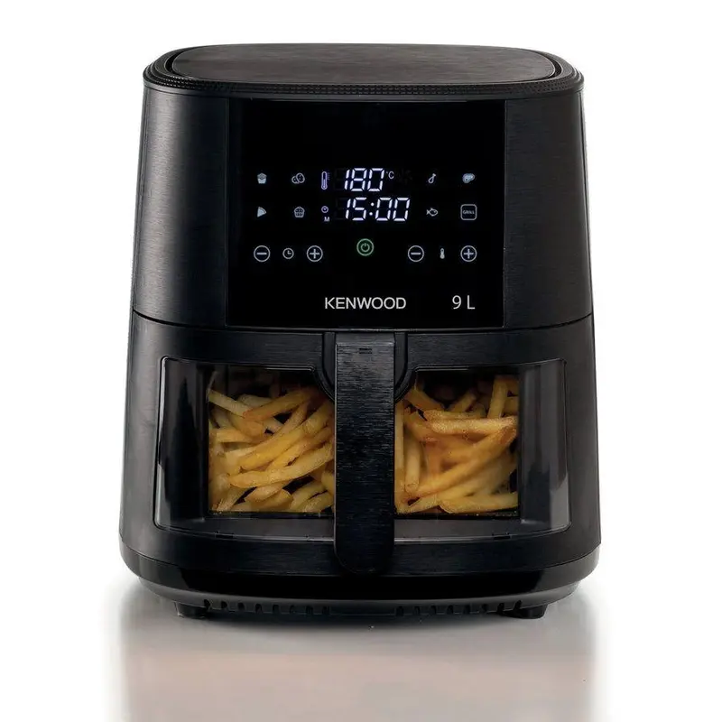 Kenwood HFG92.000BK 9L Airfryer - Glass Window