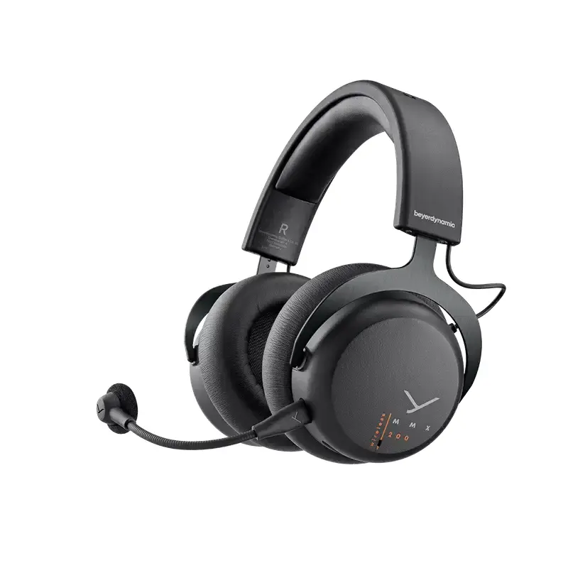 Beyerdynamic MMX 200 Wireless - Studio-Class Wireless Gaming Headset - Black