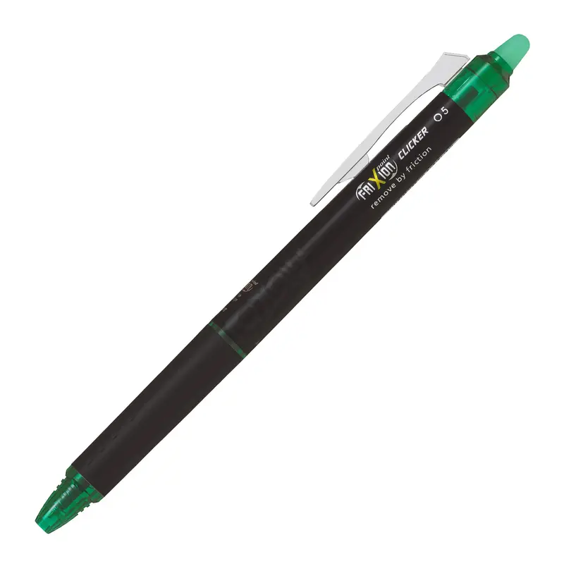 Pilot Frixion Clicker Point 0.5mm Erasable - Green