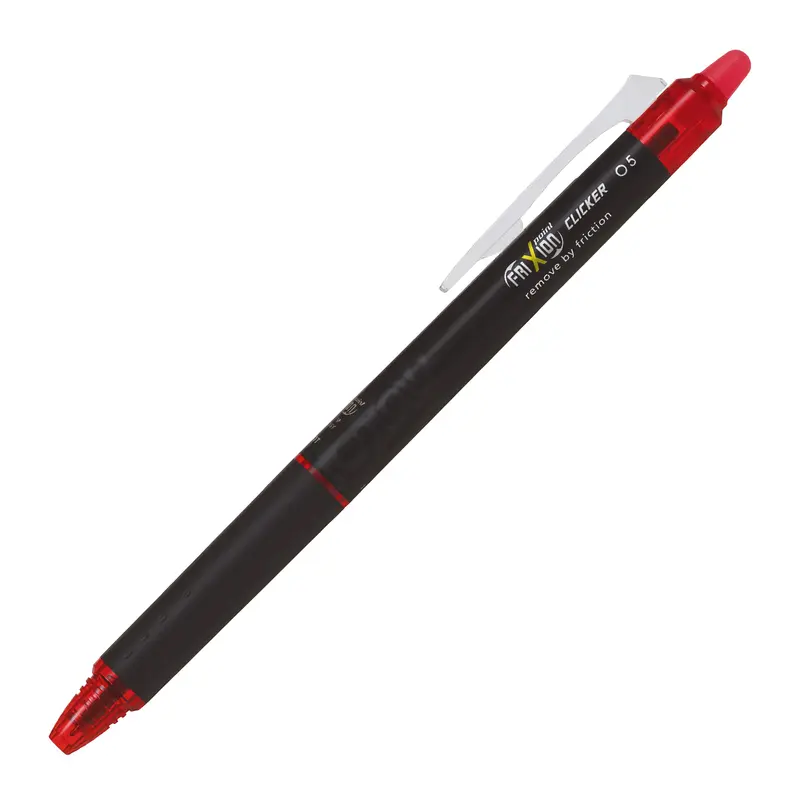 Pilot Frixion Clicker Point 0.5mm Erasable - Red