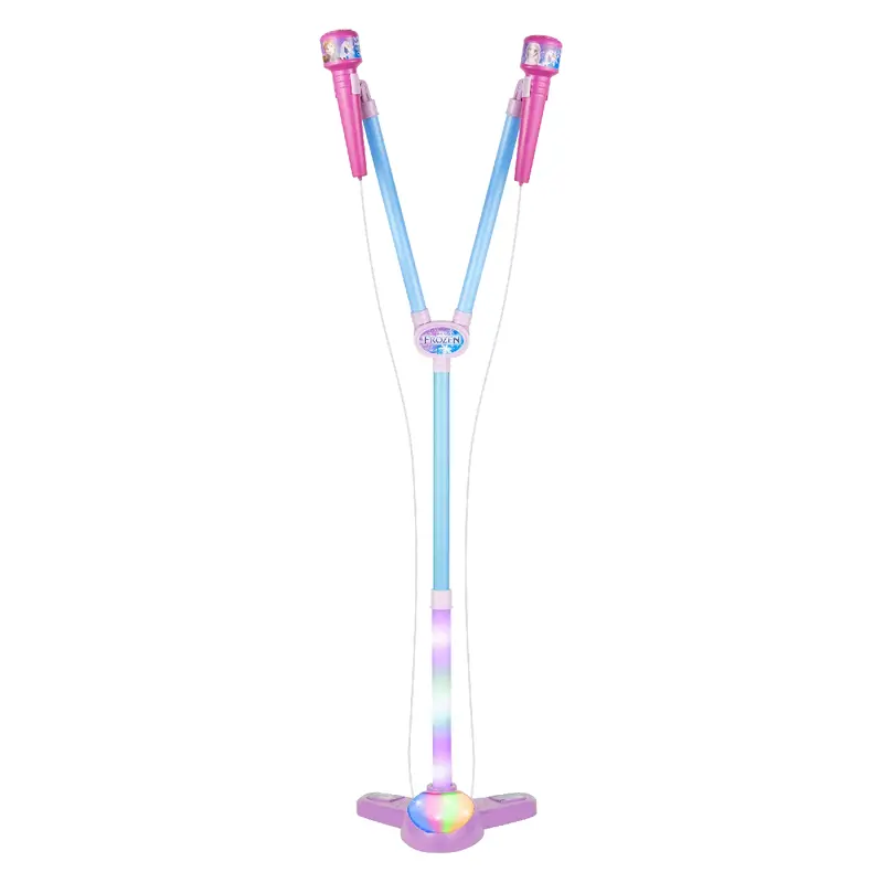 Volkano Frozen Bluetooth Karaoke Double Mic Stand - DY-7541-FZ
