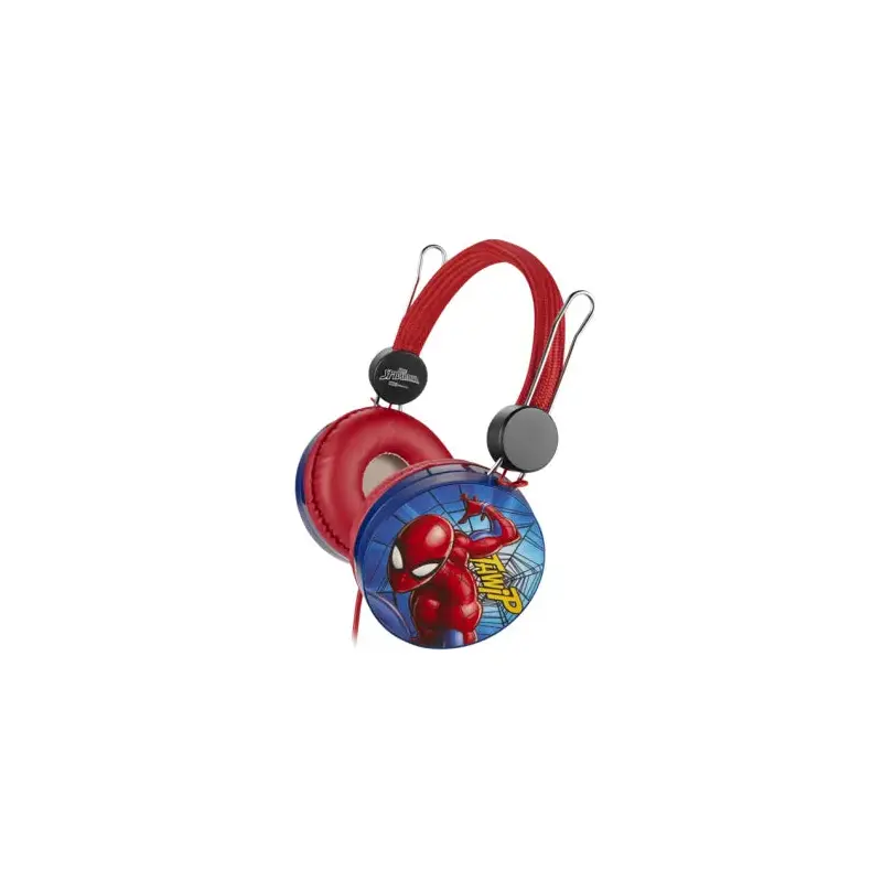 Volkano Spiderman Auxiliary Headphones + Stickers -  MV-10903-SM