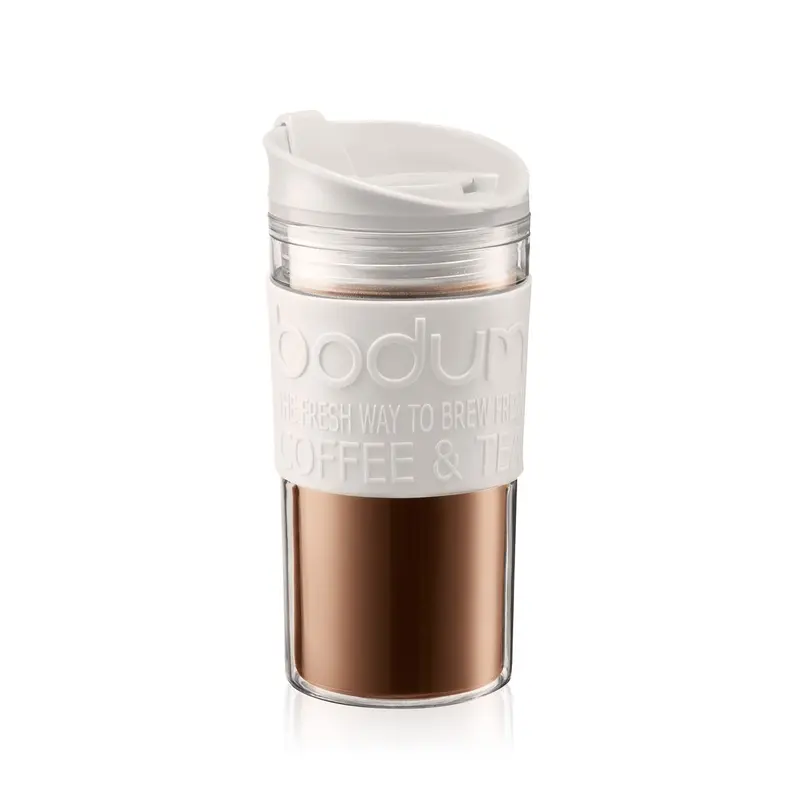 BODUM 0.35ml Travel Mug - Off White
