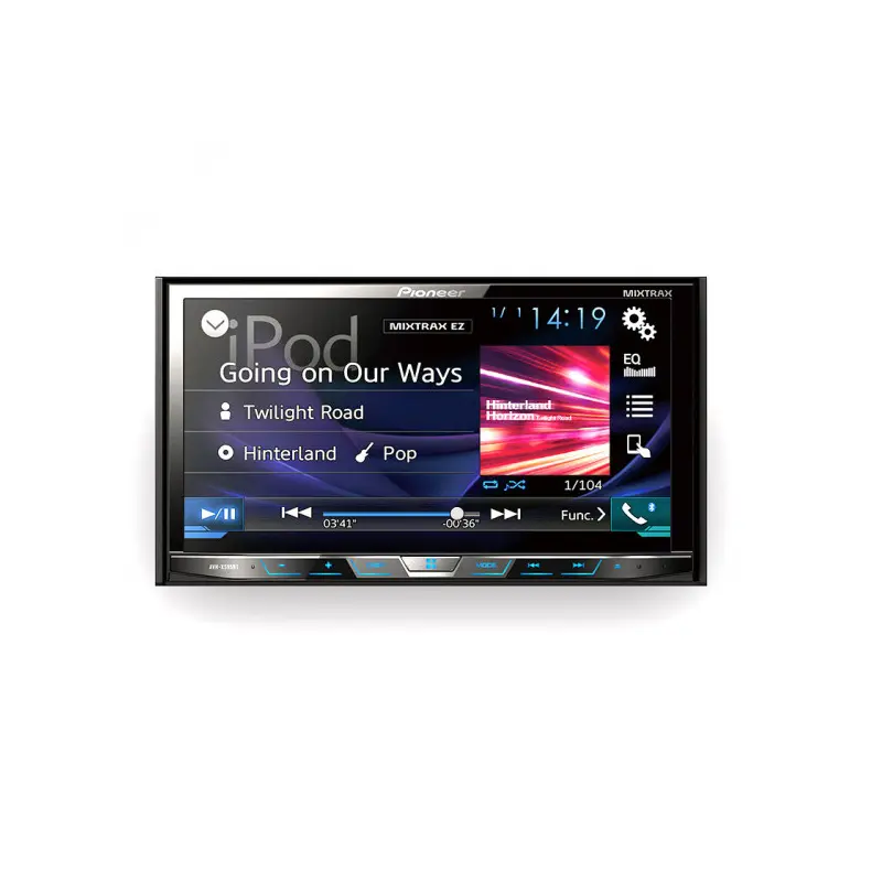 Pioneer AVH-X595BT DVD/CD/MP3/WAV/DIVX Receiver with Bluetooth, Rear AUX & USB