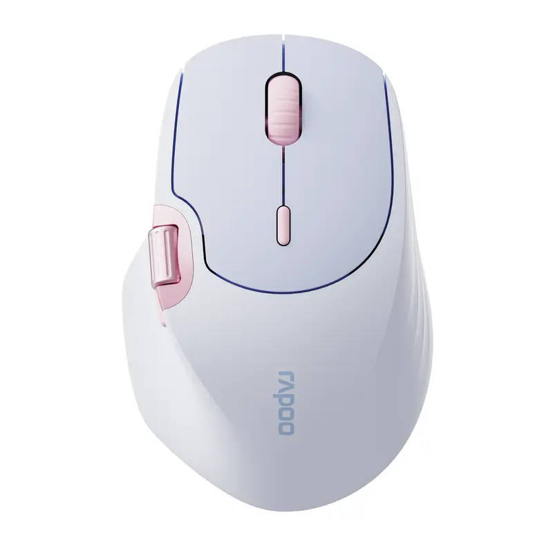 Rapoo MT560 Multi-mode Wireless Optical Mouse - Light Pink