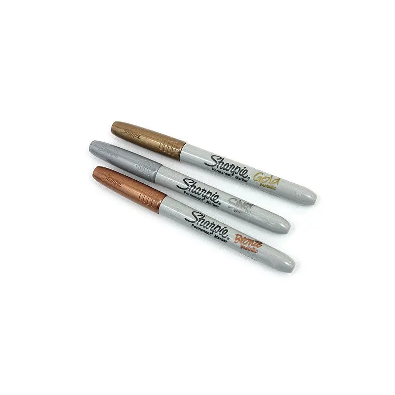 Sharpie Metallic Permanent Marker Assorted 3 Pack