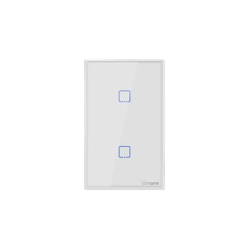 Sonoff Smart Light Switch White 2CH WiFi and RF